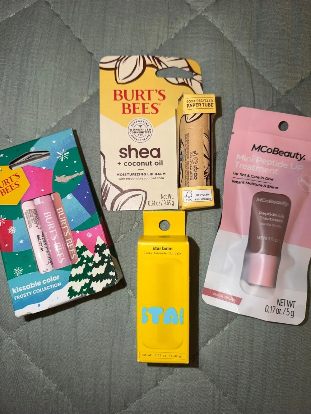 Big Lippie Bundle! Burt’s Bees, Starface, MCo Beauty